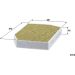 Filter, Innenraumluft FP 38 004/1 Filter, Innenraumluft FP 38 004/1