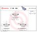 Brembo Bremsbelagsatz, Scheibenbremse PRIME LINE P 85 162 Brembo Bremsbelagsatz, Scheibenbremse PRIME LINE P 85 162