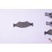 Hella Bremsbelagsatz, Scheibenbremse 8DB 355 008-331 Hella Bremsbelagsatz, Scheibenbremse 8DB 355 008-331