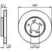 BOSCH Bremsscheibe 0 986 478 667