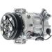 MAHLE ORIGINAL ACP 490 000P Klimakompressor PXC16, 12V, PAG 46, R 134a