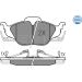 Meyle Bremsbelagsatz, Scheibenbremse MEYLE-ORIGINAL: True to OE 025 230 6317/W Meyle Bremsbelagsatz, Scheibenbremse MEYLE-ORIGINAL: True to OE 025 230 6317/W