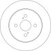 Bremsscheibe DF4832 Bremsscheibe DF4832