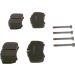 BOSCH Bremsbelagsatz, Scheibenbremse 0 986 424 750
