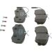 BOSCH Bremsbelagsatz, Scheibenbremse 0 986 460 998 BOSCH Bremsbelagsatz, Scheibenbremse 0 986 460 998