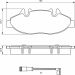 BOSCH Bremsbelagsatz, Scheibenbremse 0 986 494 081 BOSCH Bremsbelagsatz, Scheibenbremse 0 986 494 081