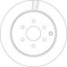 TRW | Bremsscheibe | DF6289 TRW | Bremsscheibe | DF6289