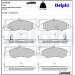 LP1318 Bremsbelagsatz, Scheibenbremse