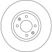 TRW | Bremsscheibe | DF4141 TRW | Bremsscheibe | DF4141