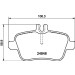 Hella | Bremsbelagsatz, Scheibenbremse | 8DB 355 021-791