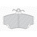 Ferodo | Bremsbelagsatz, Scheibenbremse | FDB1781