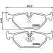 Hella | Bremsbelagsatz, Scheibenbremse | 8DB 355 007-421