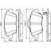 BOSCH | Bremsbelagsatz, Scheibenbremse | 0 986 494 755