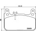 Hella | Bremsbelagsatz, Scheibenbremse | 8DB 355 021-941