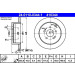 ATE | Bremsscheibe | 24.0110-0344.1 ATE | Bremsscheibe | 24.0110-0344.1