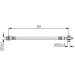 BOSCH | Bremsschlauch | 1 987 481 B21 BOSCH | Bremsschlauch | 1 987 481 B21