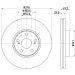 Hella Pagid | Bremsscheibe | 8DD 355 110-531