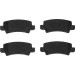 TRW Bremsbelagsatz, Scheibenbremse COTEC GDB3289