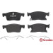 Brembo | Bremsbelagsatz, Scheibenbremse | P 59 091 Brembo | Bremsbelagsatz, Scheibenbremse | P 59 091