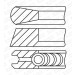 Goetze Engine | Kolbenringsatz | 08-443400-00 Goetze Engine | Kolbenringsatz | 08-443400-00