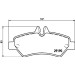 Hella Pagid | Bremsbelagsatz, Scheibenbremse | 8DB 355 005-351