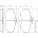 BOSCH | Bremsbelagsatz, Scheibenbremse | 0 986 460 998