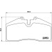 Brembo | Bremsbelagsatz, Scheibenbremse | P 65 005 Brembo | Bremsbelagsatz, Scheibenbremse | P 65 005