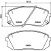 Hella | Bremsbelagsatz, Scheibenbremse | 8DB 355 015-841