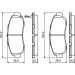 BOSCH | Bremsbelagsatz, Scheibenbremse | 0 986 494 308 BOSCH | Bremsbelagsatz, Scheibenbremse | 0 986 494 308