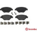 Brembo | Bremsbelagsatz, Scheibenbremse | P 68 031 Brembo | Bremsbelagsatz, Scheibenbremse | P 68 031