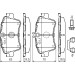 BOSCH Bremsbelagsatz, Scheibenbremse 0 986 494 607