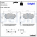 Delphi | Bremsbelagsatz, Scheibenbremse | LP2043 Delphi | Bremsbelagsatz, Scheibenbremse | LP2043