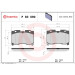Brembo | Bremsbelagsatz, Scheibenbremse | P 83 090 Brembo | Bremsbelagsatz, Scheibenbremse | P 83 090