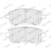 Ferodo | Bremsbelagsatz, Scheibenbremse | FDB4110