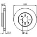 BOSCH | Bremsscheibe | 0 986 479 226
