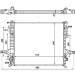 NRF | Kühler, Motorkühlung | 58356 NRF | Kühler, Motorkühlung | 58356