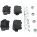 BOSCH | Bremsbelagsatz, Scheibenbremse | 0 986 494 222