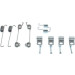BOSCH | Zubehörsatz, Bremsbacken | 1 987 475 323 BOSCH | Zubehörsatz, Bremsbacken | 1 987 475 323