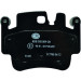8DB 355 009-281 Bremsbelagsatz, Scheibenbremse
