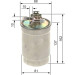 BOSCH | Kraftstofffilter | 0 450 906 429 BOSCH | Kraftstofffilter | 0 450 906 429