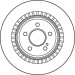 Bremsscheibe TRW SINGLE DF4916S