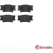 Brembo | Bremsbelagsatz, Scheibenbremse | P 83 089 Brembo | Bremsbelagsatz, Scheibenbremse | P 83 089