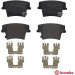 Brembo | Bremsbelagsatz, Scheibenbremse | P 11 040 Brembo | Bremsbelagsatz, Scheibenbremse | P 11 040