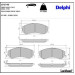 Delphi Bremsbelagsatz, Scheibenbremse LP1743