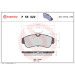 Brembo | Bremsbelagsatz, Scheibenbremse | P 56 022 Brembo | Bremsbelagsatz, Scheibenbremse | P 56 022