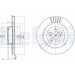 Delphi | Bremsscheibe | BG3413
