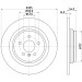 Hella | Bremsscheibe | 8DD 355 122-861
