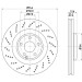 Hella | Bremsscheibe | 8DD 355 126-381
