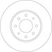TRW | Bremsscheibe | DF4345 TRW | Bremsscheibe | DF4345