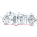 Nissens | Kompressor, Klimaanlage | 89121 Nissens | Kompressor, Klimaanlage | 89121